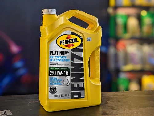 Յուղի փոխարինում PENNZOIL 0W-16 ULTRA PLATINUM