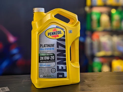 Յուղի փոխարինում PENNZOIL 0W-20 PLATINUM