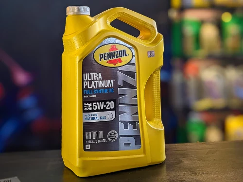 Յուղի փոխարինում PENNZOIL 5W-20 ULTRA PLATINUM