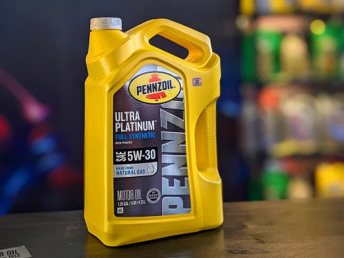 Յուղի փոխարինում PENNZOIL 5W-30 ULTRA PLATINUM