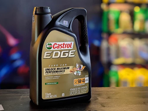 Յուղի փոխարինում Castrol Edge USoil